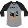 Class of 2017 Proud Papaw Graduation 3/4 Sleeve Shirt
