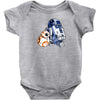 droid hug Baby Bodysuit