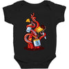 angle gravity Baby Bodysuit