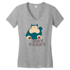 not today (2) Women's V-Neck T-Shirt
