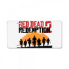 red dead redemption 2 License Plate