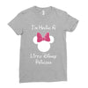 I'm Having a Little Disney Princess Ladies Fitted T-Shirt