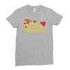 pizza is my valentine 2 Ladies Fitted T-Shirt