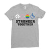 Stronger Together Ladies Fitted T-Shirt