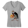 ugly tengu Women's V-Neck T-Shirt