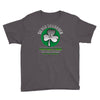 silver shamrock Youth Tee