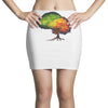 time leaves Mini Skirts