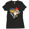 mayor lazer Ladies Fitted T-Shirt
