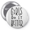 girls do it better Pin-back button