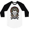 smokin pipes n feathers 3/4 Sleeve Shirt