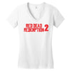 red dead redemption 2r Women's V-Neck T-Shirt