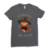 nightmare on kitty street Ladies Fitted T-Shirt