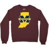 indiana for michigan Crewneck Sweatshirt