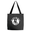 blackbeard pirate ship Tote Bags