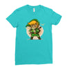 the legend of zelda Ladies Fitted T-Shirt
