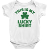 this is my lucky shirt Baby Onesie
