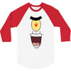 plankton face 3/4 Sleeve Shirt
