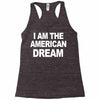 i am the american dream funny shirt wire the omar Racerback Tank