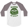 sloth so hard 3/4 Sleeve Shirt