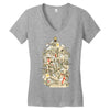 bad tempered rodents Women's V-Neck T-Shirt