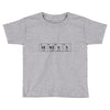 periodic table genius Toddler T-shirt