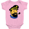 captain haddock tintin cartoon comic Baby Onesie