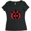 dead funny Women's Triblend Scoop T-shirt