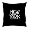 new york Throw Pillow