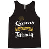 queens are born in february Tank Top