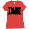 zombie Ladies Fitted T-Shirt