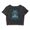 The Best Poppy Was Born In October Crop Top