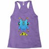 demon squid god Racerback Tank