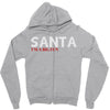 santa i'm a big fun Zipper Hoodie
