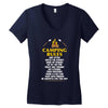 Camping Rules Women's V-Neck T-Shirt