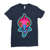 dubious disc Ladies Fitted T-Shirt