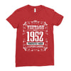 vintage made in 1952 perfectly aged a living legend Ladies Fitted T-Shirt