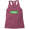 Weed Hypebeast Racerback Tank