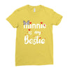Minnie is my Bestie Ladies Fitted T-Shirt