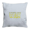 Wah (Waluigi's Voice) Throw Pillow