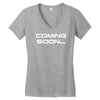 coming soon Women's V-Neck T-Shirt