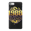 legends are born in 1988 hoodie 5 iPhone 7 Case