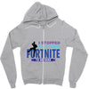 i Stopped Playing Fortnite To Be Here Zipper Hoodie