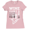 Wine Club Ladies Fitted T-Shirt