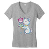 mice cream Women's V-Neck T-Shirt
