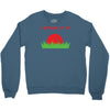 disc golf dirty sex joke pun ground penetration Crewneck Sweatshirt