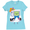 and someday i'm going to be a real boy Ladies Fitted T-Shirt