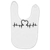 Heart Beat Baby Bibs