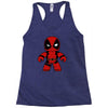 deadpool robot Racerback Tank