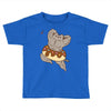 Pusheen the Cat Muscular with Donut Toddler T-shirt