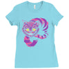 grinning like a cheshire cat 2 Ladies Fitted T-Shirt